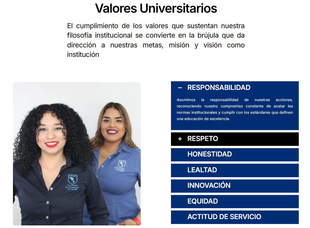 Integrantes de la comunidad universitaria UNAC